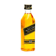black label mini bottle
