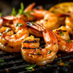 grilled prawns