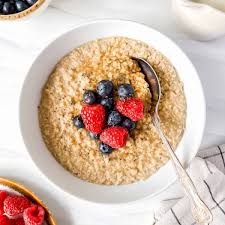 oat meal with milk