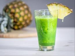 pineapple cucumber mint smoothie