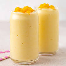banana, mango smoothie