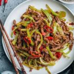 shredded beef sauce