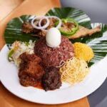 waakye with beef